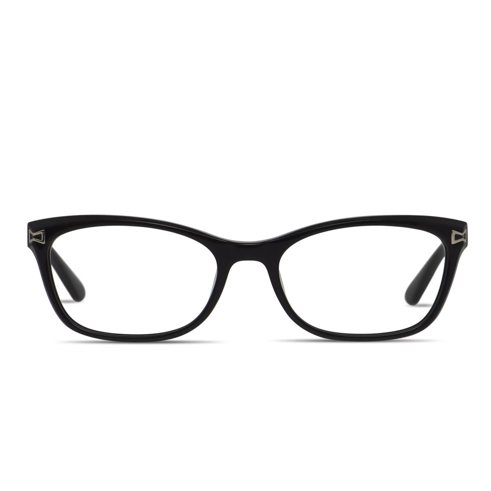 AMELIA E LOUISA 35-000275 SHINY BLACK EYEGLASSES SUNGLASSES FRAMES 53-17-140